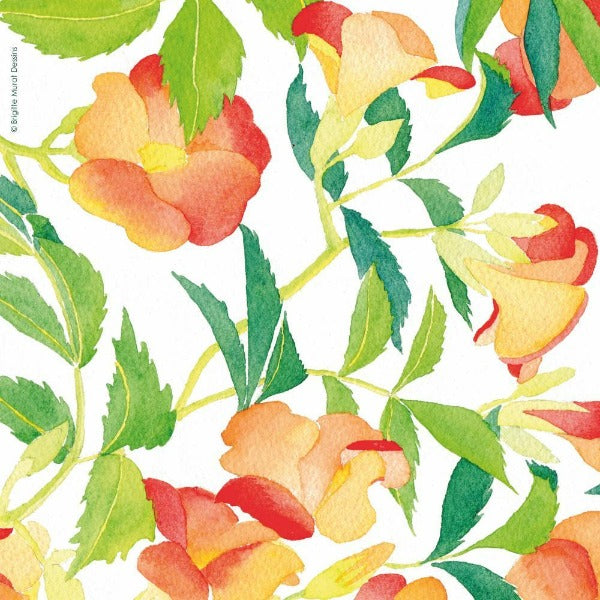 Begonia Lunch Napkin