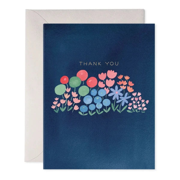 Flower Patch Thank You Card