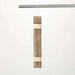 Timber Taper Candle Pair