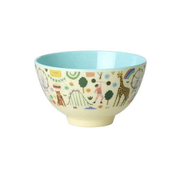 Fun Fair Mint Kids Melamine Dinnerware