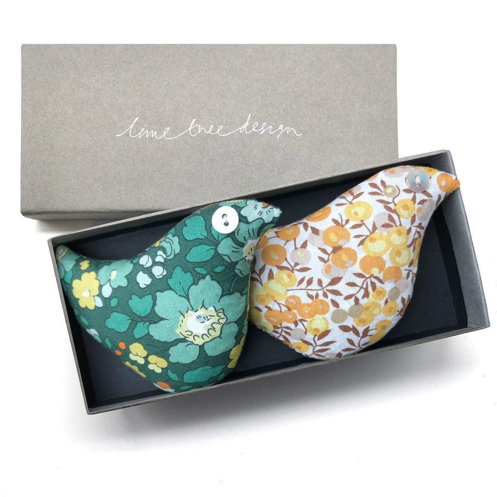 Lavender Bird Sachets: Weaver Bird