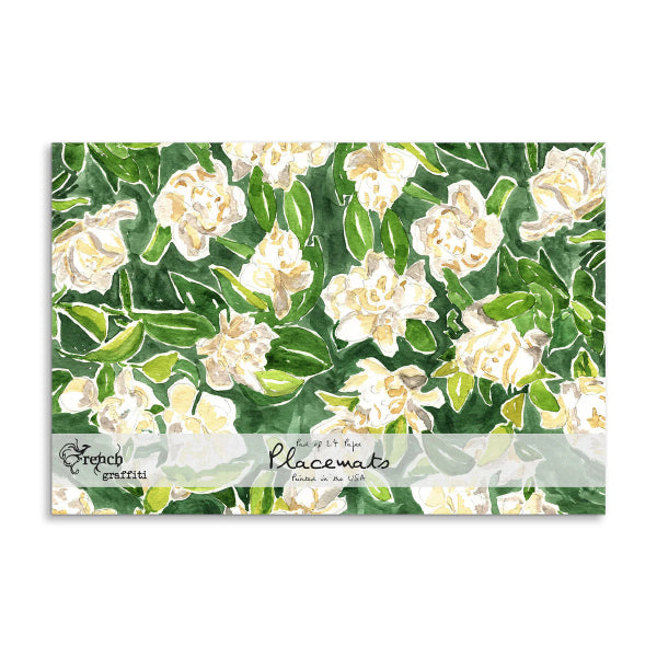 Gardenia Paper Placemats