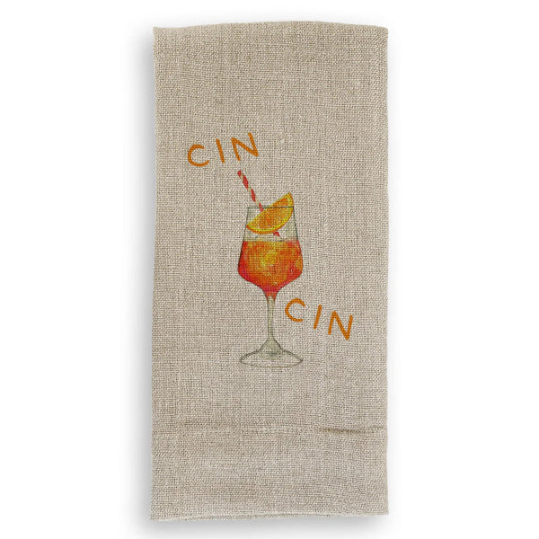 Aperol Spritz Guest Towel