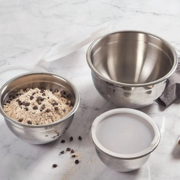 Stainless Steel Mixing Bowls Set w/ Lids