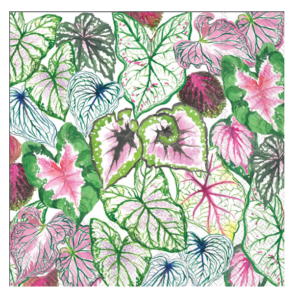 Succulent Leaves Lunch Napkin