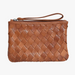 Amal Wristlet/Clutch in Cognac