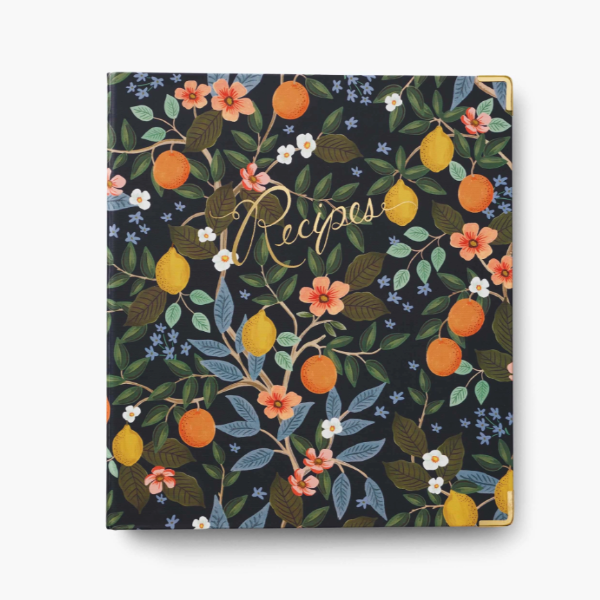 Citrus Grove Recipe Binder
