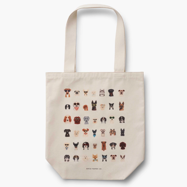 Dog Days Canvas Tote Bag