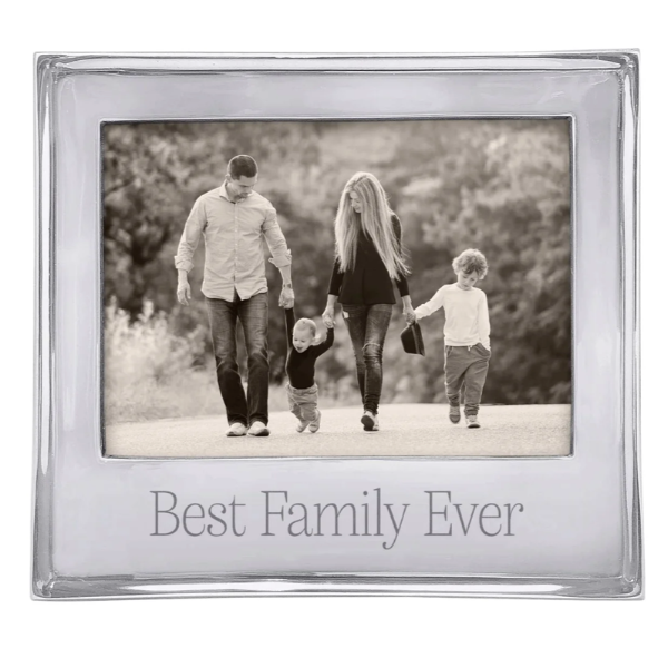 BEST FAMILY EVER Signature 5x7 Frame