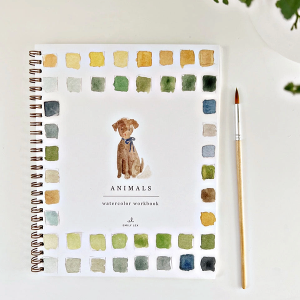 Watercolor Workbook - Animals