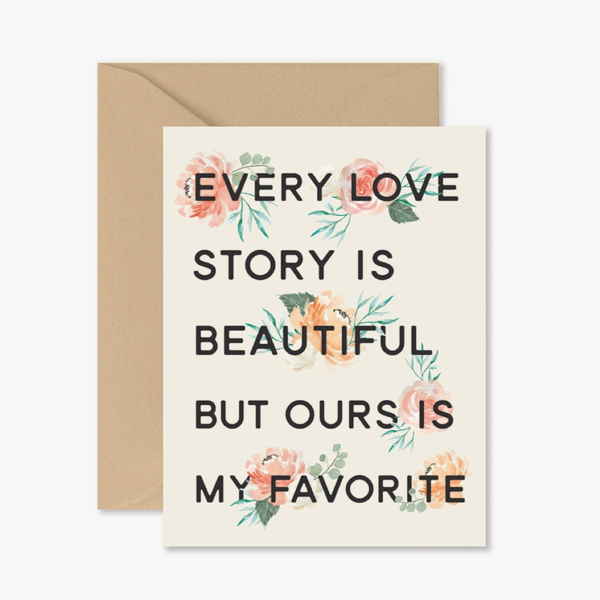 Every Love Story Greeting Card