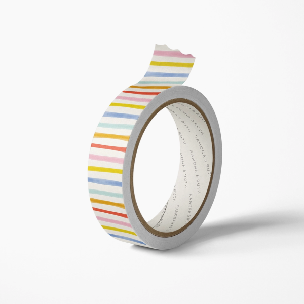 Happy Stripes Washi Tape