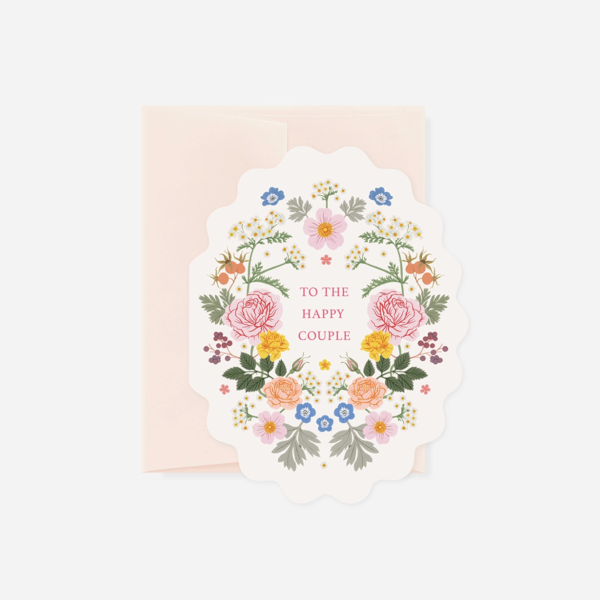 To the Happy Couple Greeting Card