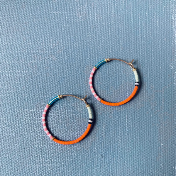 Colorloop Earring in Hot Pepper