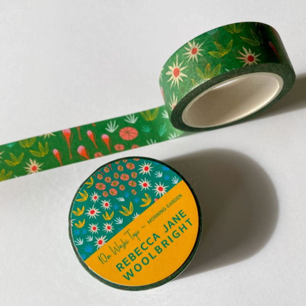 Morning Garden Washi Tape