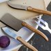 Laguiole 3-Piece Olivewood Boxed Cheese Set