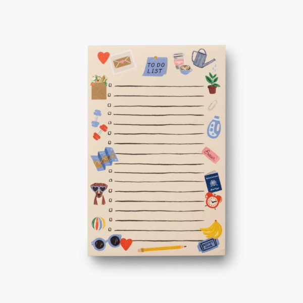 To Do Checklist Notepad