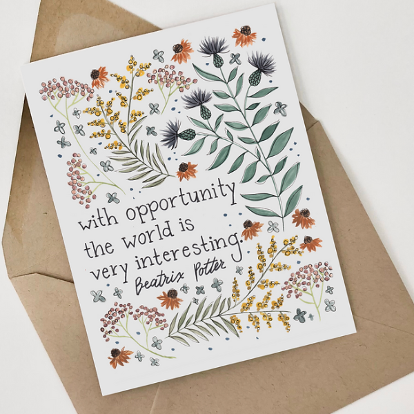Beatrix Potter Greeting Card