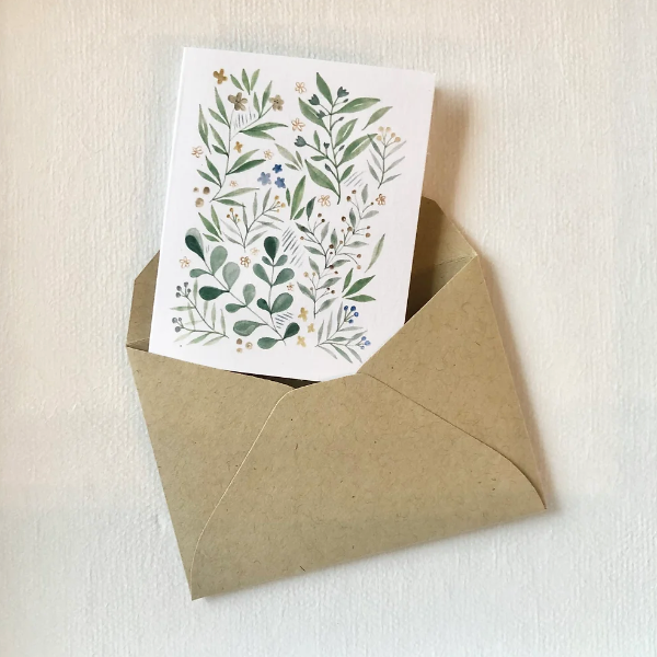 Floral Greeting Card