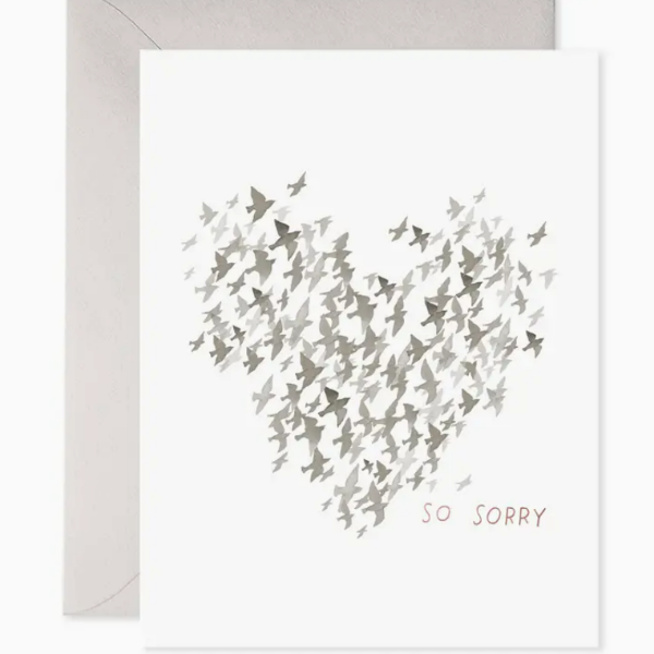 Starlings Condolence Card