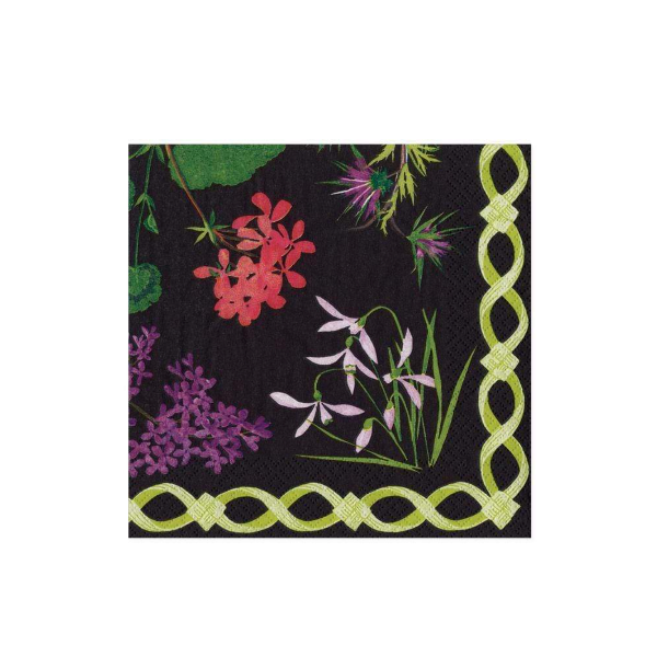 Mary Delany Flower Cocktail Napkin