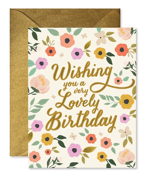 Lovely Birthday Card