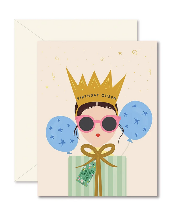 Birthday Queen Card