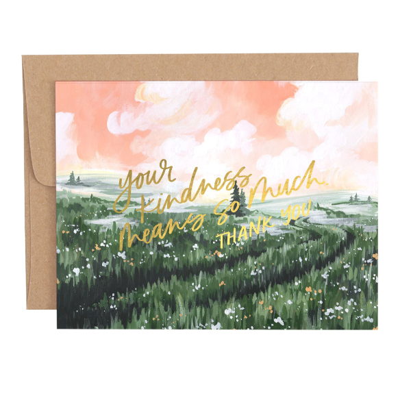 Mystic Plains Thank You Card