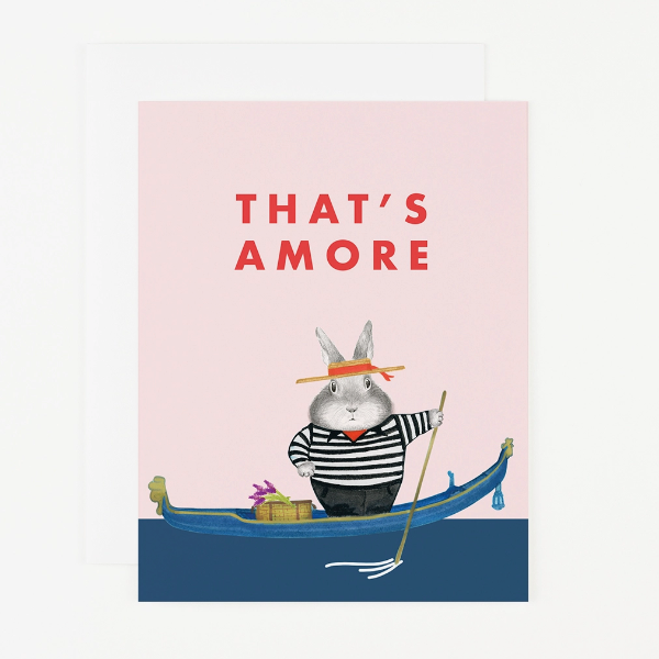 That's Amore Greeting Card