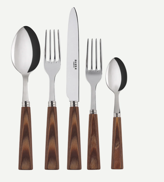 Nature Light Wood 5-Pc Place Setting