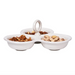 Berry & Thread Triple Bowl Server