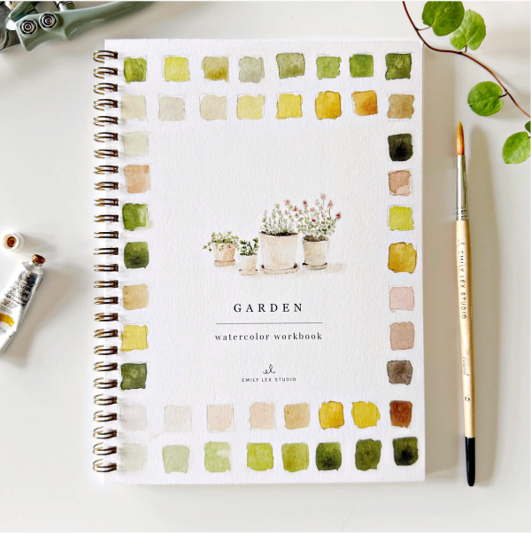 Watercolor Workbook-Garden