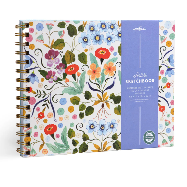 Flora's Hardcover Artist Sketchbook