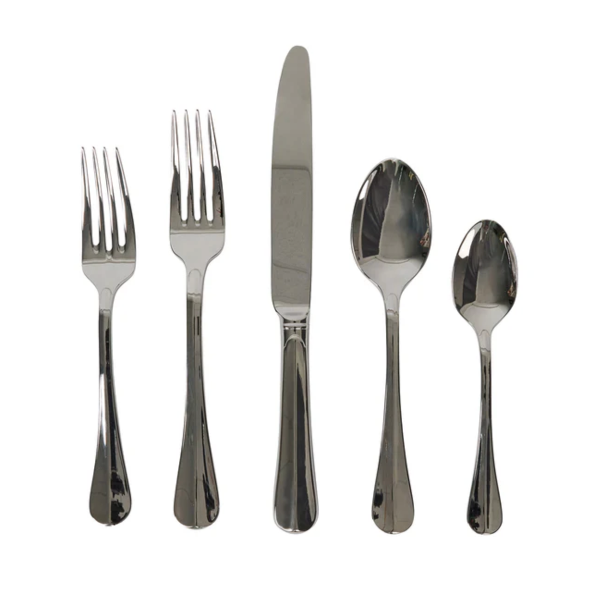 Bistro Polished 5pc Place Setting