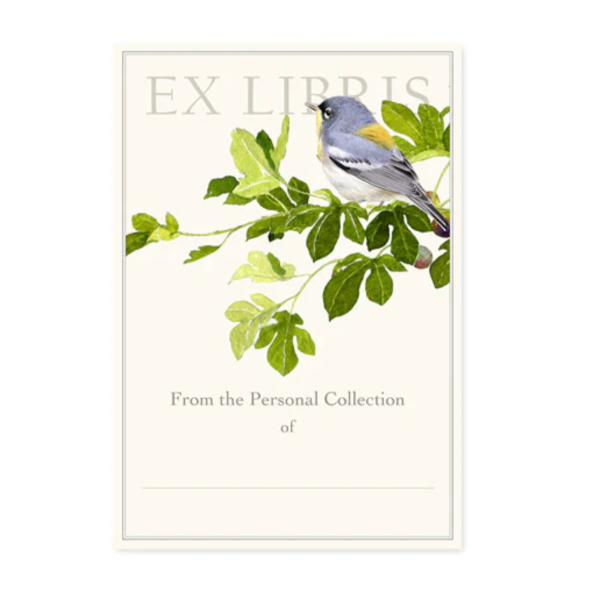 Northern Parula Bookplate