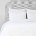 Light Indigo Hand Stitched Coverlets & Shams