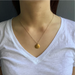 Large Nugget Necklace in Vermeil