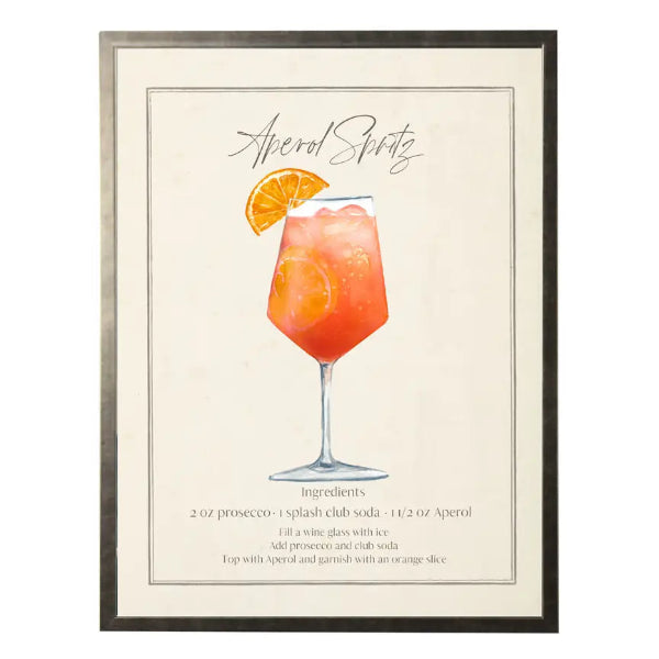 Aperol Spritz Framed Art