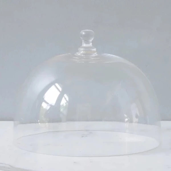 Large Glass Cake Cover
