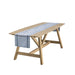 A L'Orangerie Blue Table Linens