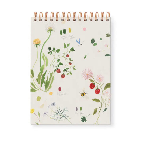 Garden Sketches Spiral Sketch Pad
