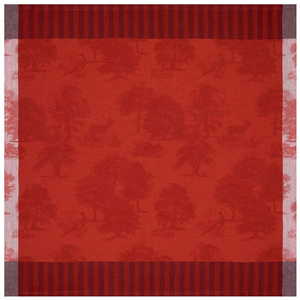 Souveraine Red Table Linens