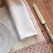 Jardin d'Eden Beige/Pink Table Linens