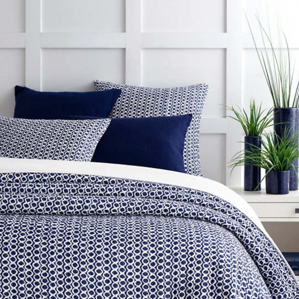 Tyler Indigo Quilt & Shams