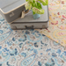 Ines Blue Micro Hooked Wool Rug