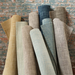Crosshatch Wool Rug: Denim