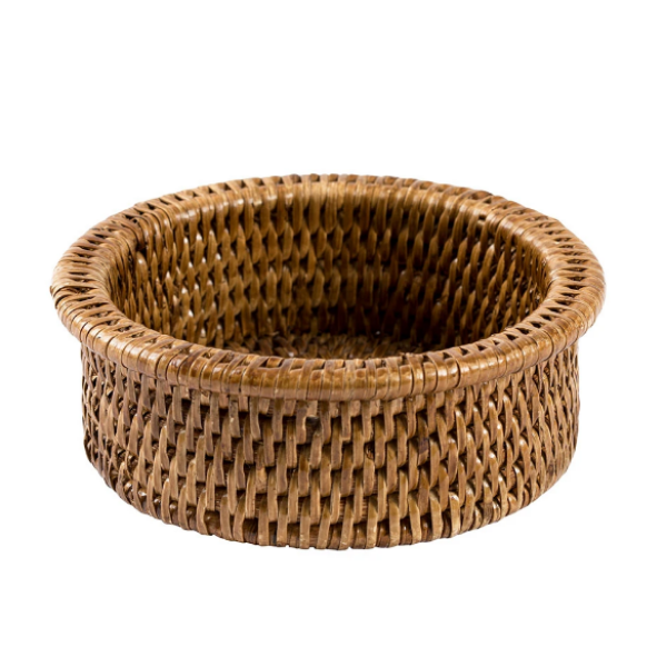 Rattan Wine Bottle Coaster