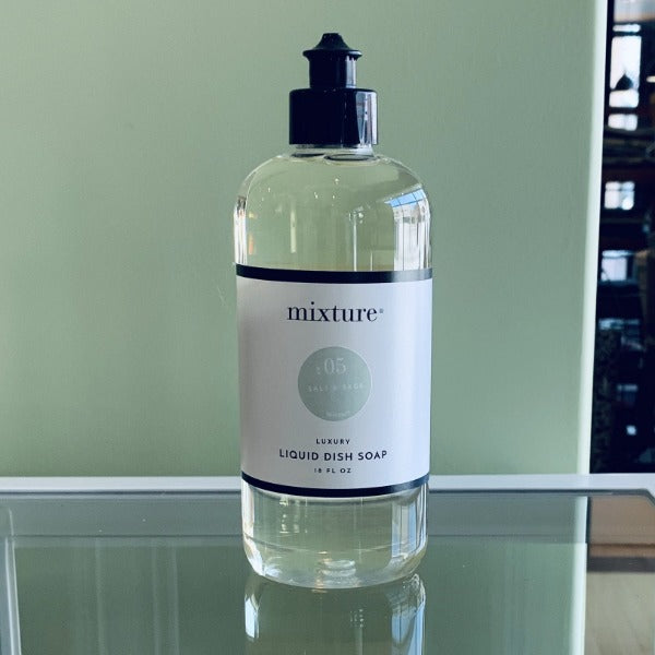Mixture Dish Soap- Salt & Sage