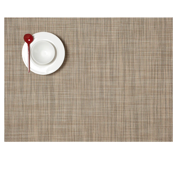Rectangular Placemats: Mini Basketweave Linen