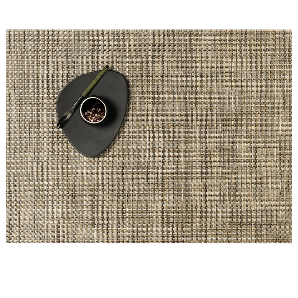Rectangular Placemats: Basketweave Latte